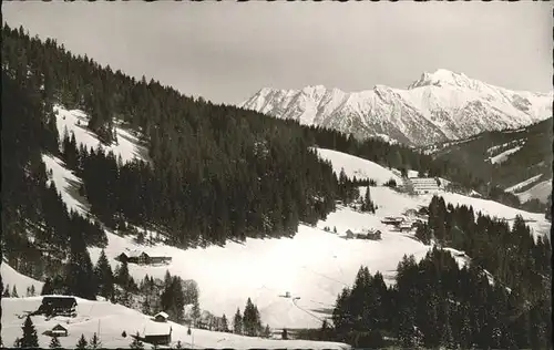 Riezlern Kleinwalsertal Skipiste