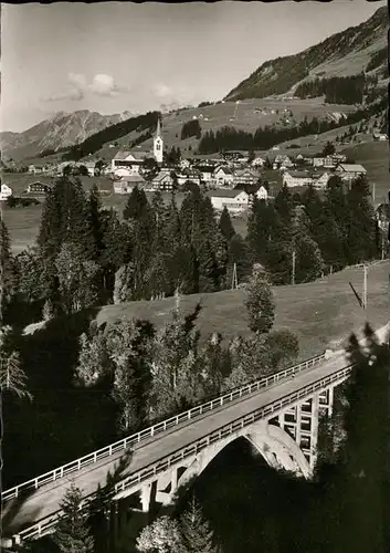 Riezlern Kleinwalsertal Bruecke