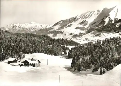 wz29499 Hirschegg Kleinwalsertal Vorarlberg Jugendferienheim Haus Sonnblick Kategorie. Mittelberg Alte Ansichtskarten