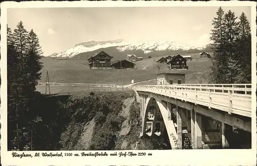 Riezlern Kleinwalsertal Breitachbruecke