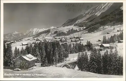 Riezlern Kleinwalsertal Nebelhorn