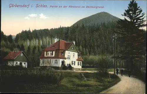 Goerbersdorf Sachsen Foersterei Buettnergrund Kat. Oederan