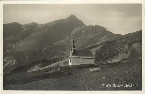 Piz Beverin Kirche Kat. Piz Beverin