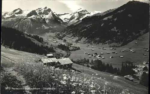 Feutersoey Sanetschhorn Oldenhorn Kat. Feutersoey