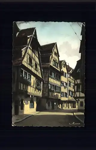 Strasbourg Elsass Vieilles maisons Kat. Strasbourg