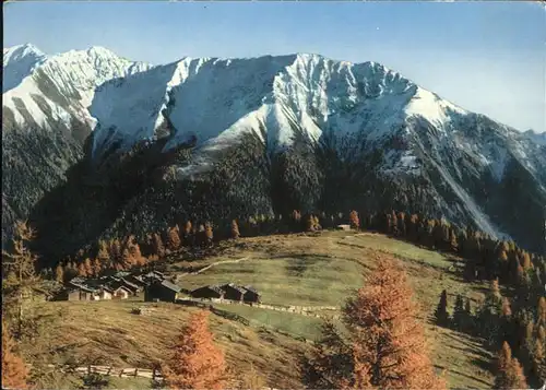 Wiesen Albula Wiesener Alp Muchetta Buehlenhorn Kat. Wiesen