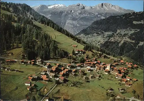 Tschiertschen Luftbild Calanda Kat. Tschiertschen