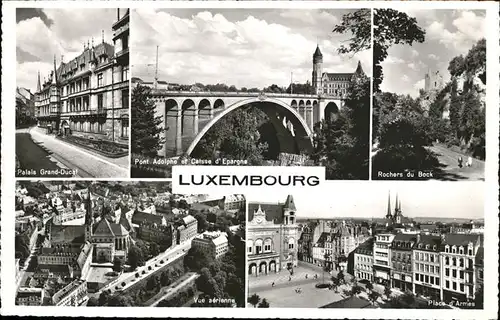 Luxembourg Luxemburg Palais Grand Ducal Pont Adolphe Place d'Armes / Luxembourg /