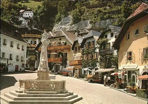 Hallstatt Salzkammergut Marktplatz / Hallstatt /Traunviertel