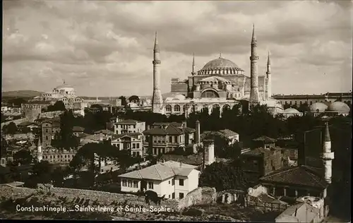 Istanbul Constantinopel Sainte Irene Sainte Sophie / Istanbul /