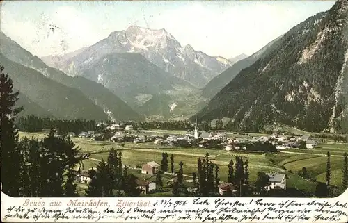Mairhofen Zillertal Kat. Mayrhofen