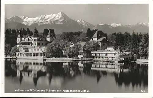 Velden Woerthersee Schloss Mittagskogel /  /