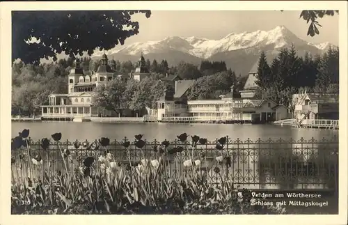 Velden Woerthersee Schloss Mittagskogel /  /