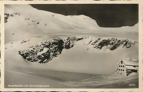 Rudolfshuette Sonnblickgruppe Kat. Uttendorf