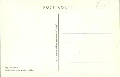 Lappeenranta Kirkko Kat. Lappeenranta