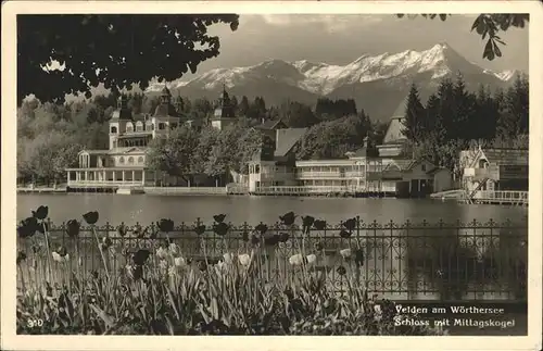 Velden Woerthersee Woerthersee Schloss Mittagskogel /  /