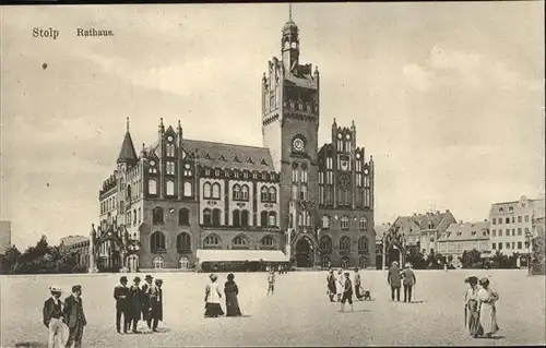 Stolp Pommern Rathaus Kat. Slupsk
