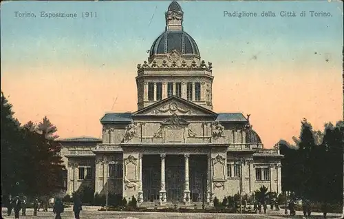 Torino Esposizione Internationale Torino 1911 Padiglione della Cita Torino Kat. Torino
