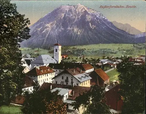 wz39886 Reutte Tirol Ausserfernbahn Kategorie. Reutte Alte Ansichtskarten