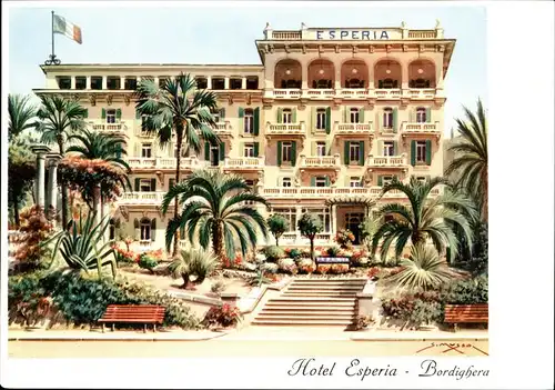 Bordighera Hotel Esperia Kat. Bordighera