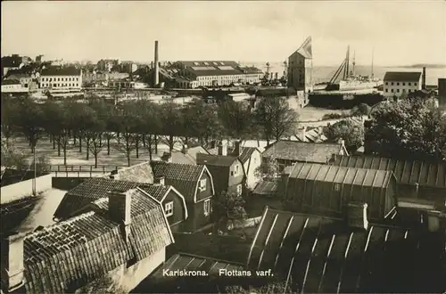 Karlskrona Flottans varf. Kat. Karlskrona