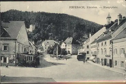 wz40144 Friesach Kaernten Hauptplatz Kategorie. Friesach Alte Ansichtskarten