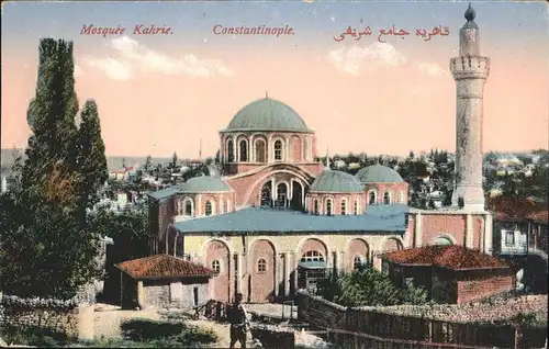 Constantinopel Istanbul Mosquee Kahrie /  /