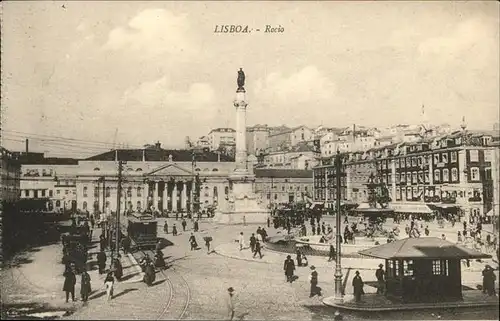 Lisboa Rocio Strassenbahn