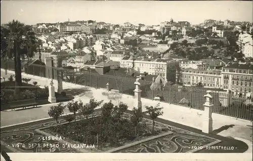 Lisboa Vista de S. Pedro A Lcantara