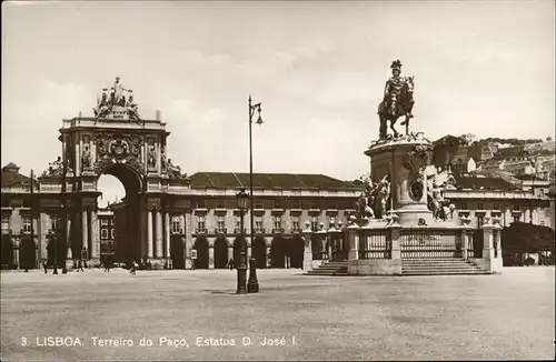 Lisboa Terreiro do Paco Estatua D. Jose I