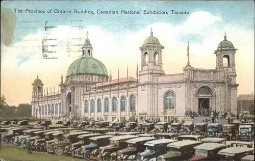Ontario Canada Province Ontario Building National Exhibition Toronto
