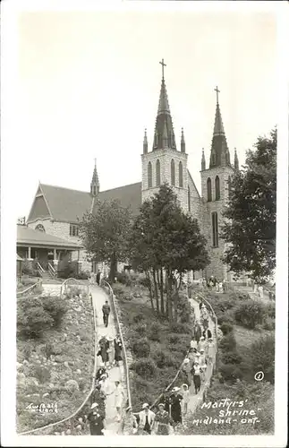 Ontario Canada Martyrs Shrine Medland Kirche Church