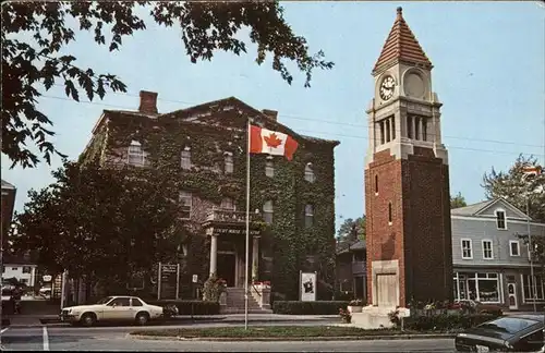 Ontario Canada Court House Niagara on the Lake Fahne Kanada