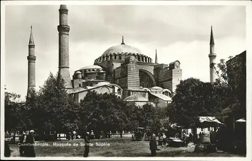 Constantinopel Istanbul Mosquee de Sainte Sophie /  /