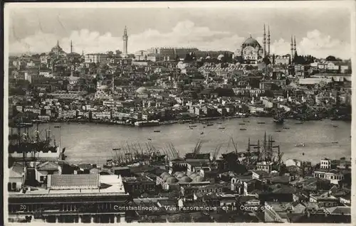 Constantinopel Istanbul Panoramique Corne d Or /  /