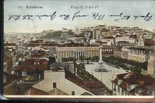 Lisboa Praca D. Pedro IV