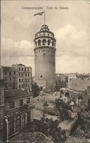Constantinopel Istanbul Tour de Galata /  /