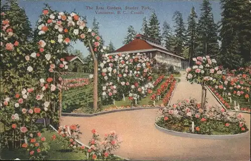 Vancouver British Columbia Rose Gardens Stanley Park Kat. Vancouver