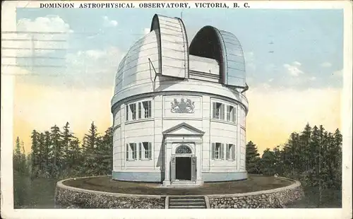 Victoria British Columbia Dominion Astrophysical Observatory Kat. Victoria
