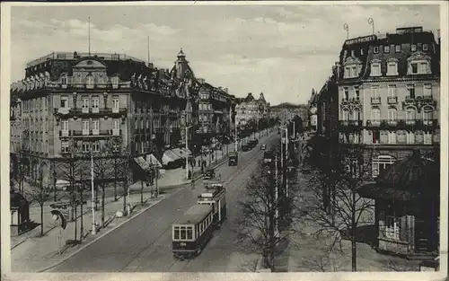 Luxembourg Luxemburg Place de Paris Strassenbahn / Luxembourg /