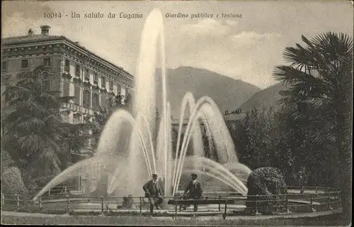 Lugano pubblica fontana Kat. Lugano
