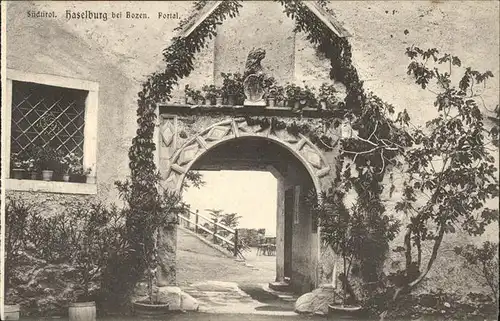 Suedtirol Haselburg Bozen Portal