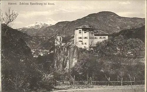 Suedtirol Schloss Haselburg Bozen