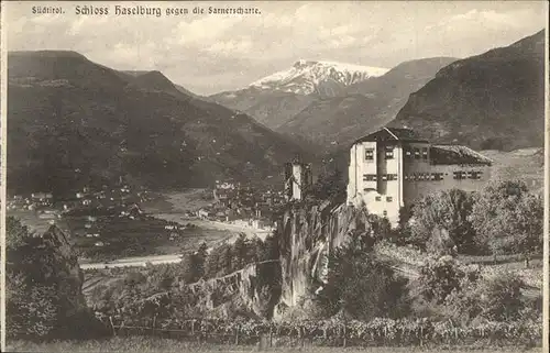 Suedtirol Schloss Haselburg Garnerscharte