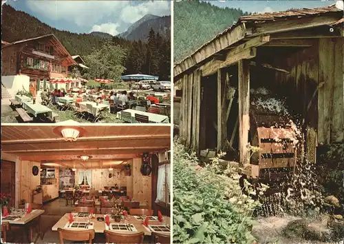 Aeschi BE Restaurant Zum Pochtenfall / Aeschi Spiez /Bz. Frutigen