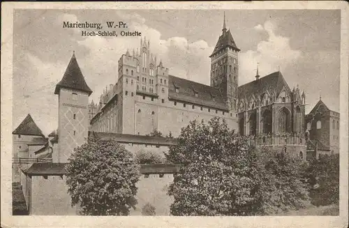 Marienburg Westpreussen Hoch Schloss 