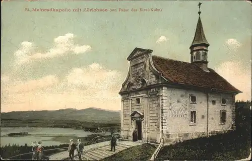 Zuerichsee St Meinradkapelle  / Zuerich /Bz. Zuerich City