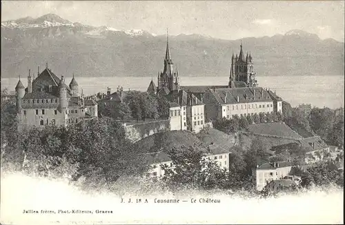 Lausanne VD Chateau / Lausanne /Bz. Lausanne City