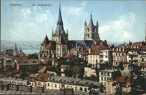 Lausanne VD Cathedrale / Lausanne /Bz. Lausanne City