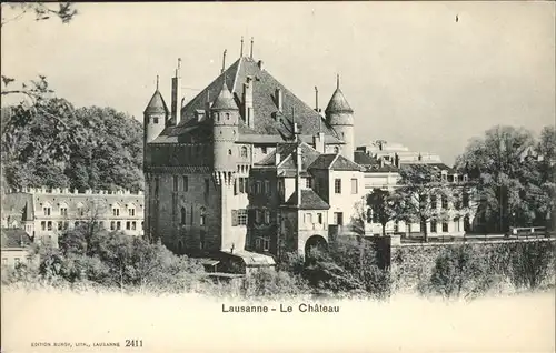 Lausanne VD Chateau / Lausanne /Bz. Lausanne City